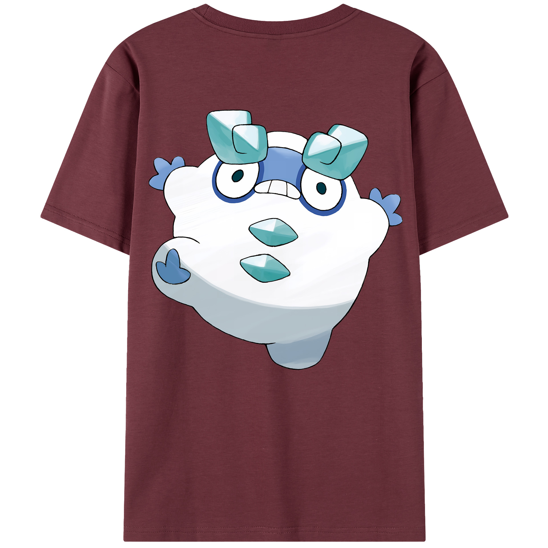 （画像用） ポケットモンスター Pokémon 綿100％半袖Tシャツ（背面プリント）